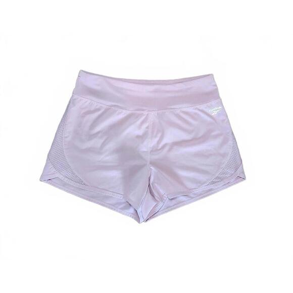Reebok Women's Mini Shorts - Stylish Pink Activewear - Picture 1 of 6